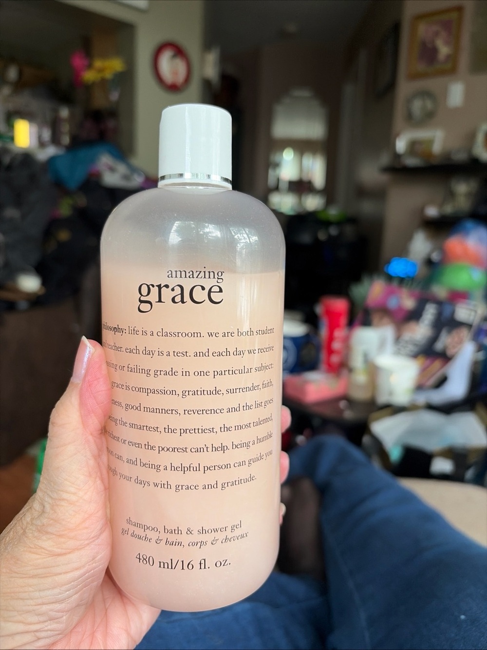 Philosophy Amazing Grace Bath & Shower Gel - 480ml. New.